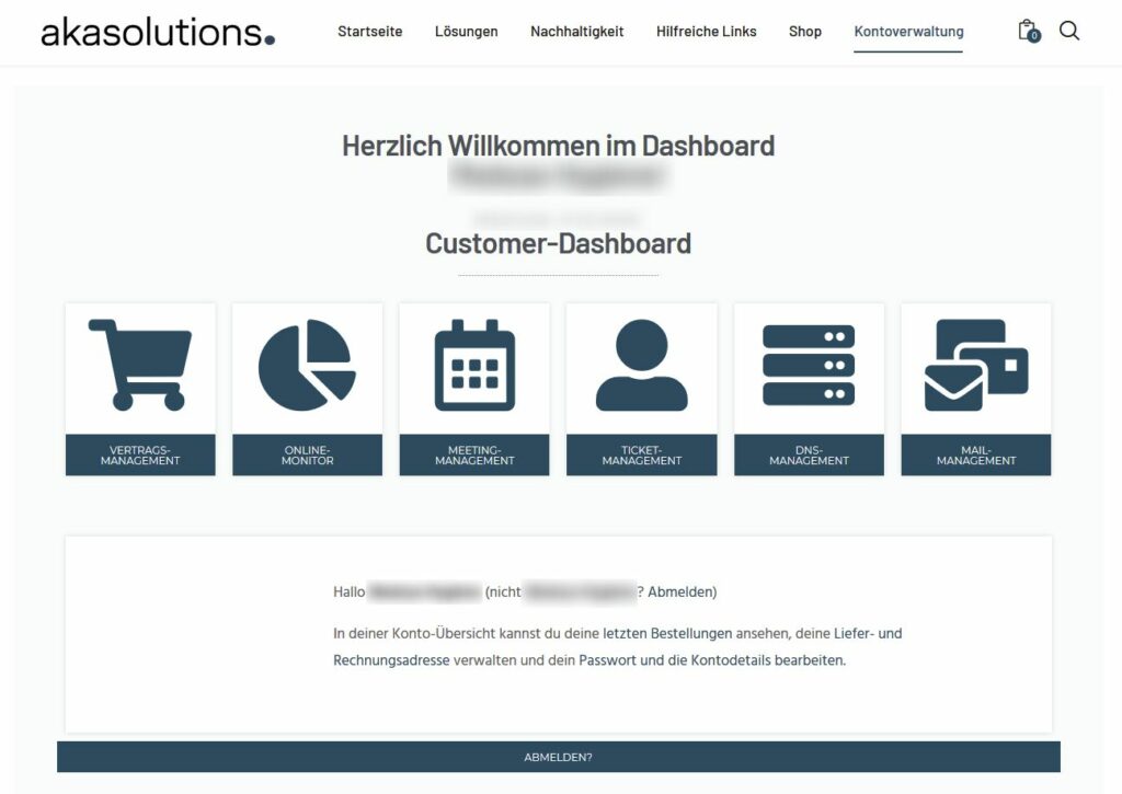 Das neue Customer-Dashboard ist da!