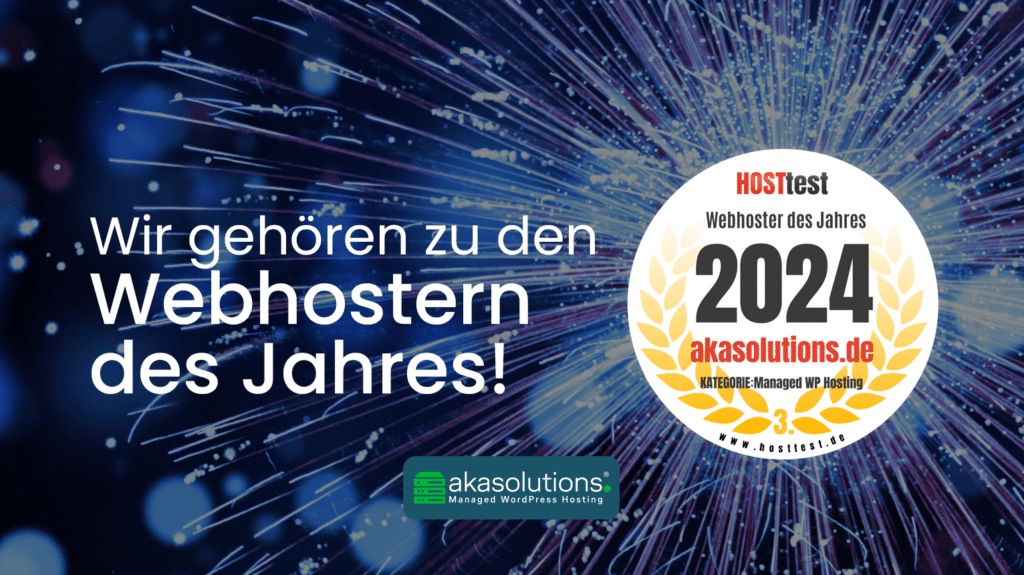 Wir haben es geschafft 🚀: 3. Platz bei der Wahl zum Webhoster des Jahres!