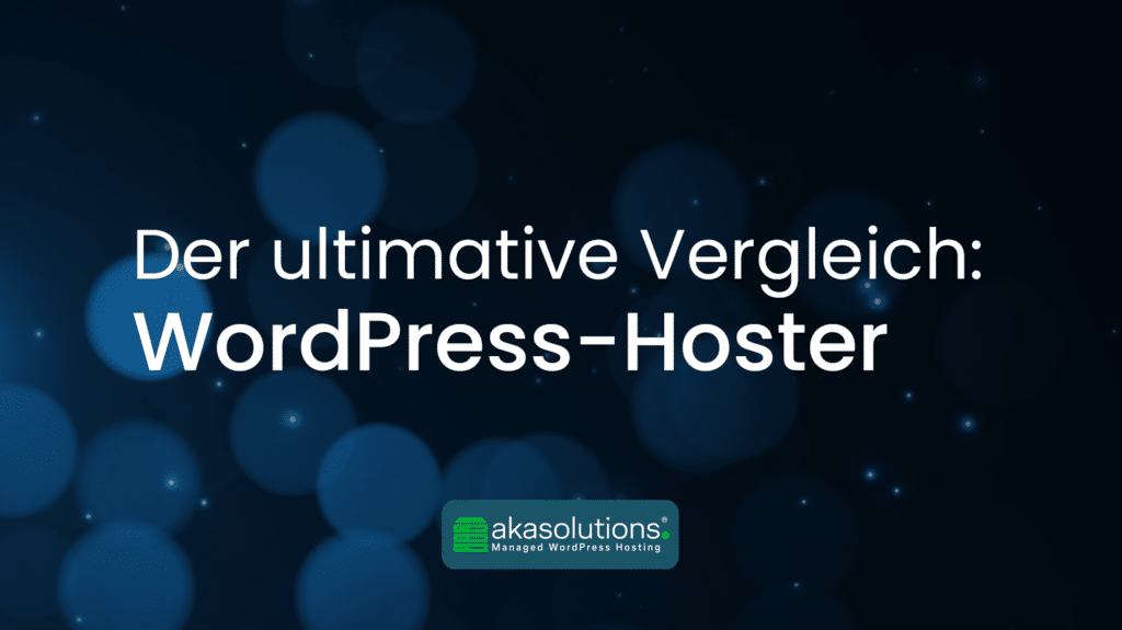 Beitragsbild WordPress-Hoster im Vergleich