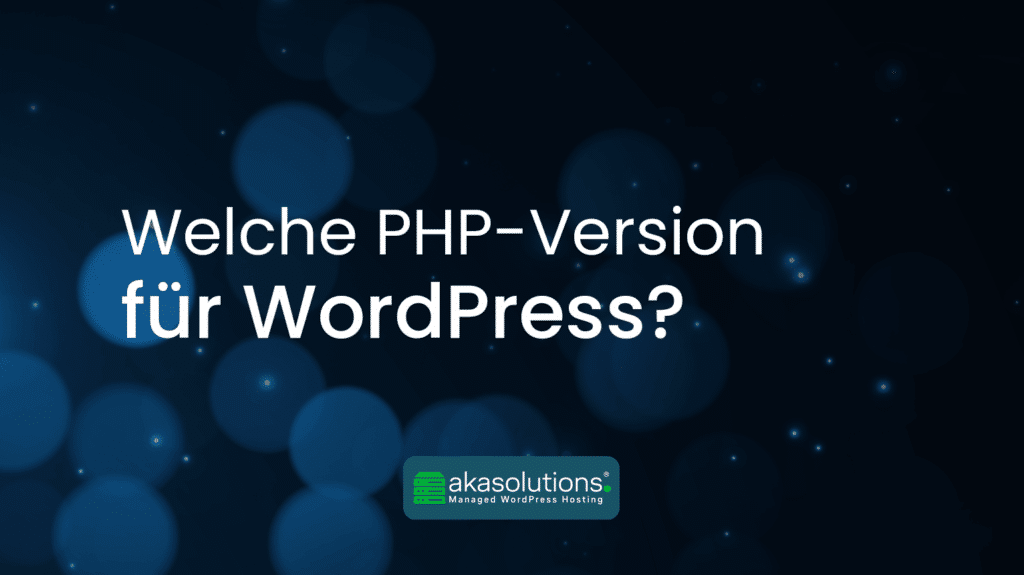 Beitragsbild Welche PHP-Version für WordPress